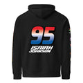 Premium Raglan Hoodie with Color Logos